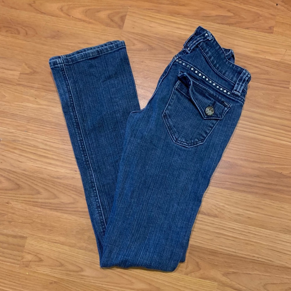 Juniors size 1 straight leg Wax Jeans